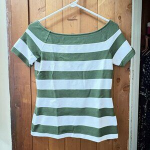 Anne Taylor Striped Boat Shirt